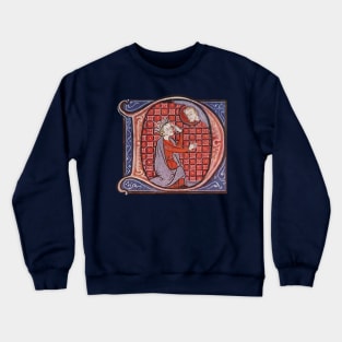 Illuminated Initial D Crewneck Sweatshirt